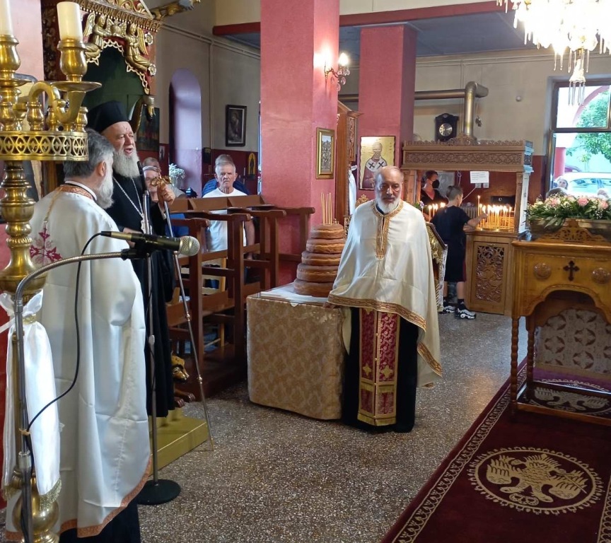 O Μητροπολίτης Χαλκίδος σε πανήγυρεις του Τίμιου Προδρόμου στη Βόρεια Εύβοια