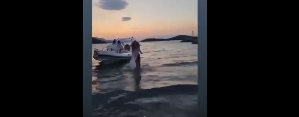 «Follow me Laki»: Μια πρόταση γάμου… ειδική αποστολή με drone και σκάφη στην Εύβοια