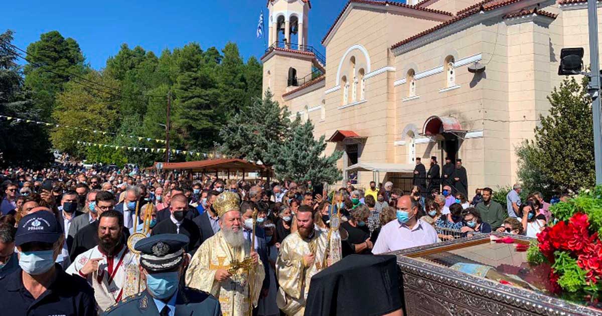 Άγιος Ιωάννης Ρώσσος – Βόρεια Εύβοια: Το πρόγραμμα της δεύτερης ιεράς πανήγυρις του Ιερού Προσκυνήματος