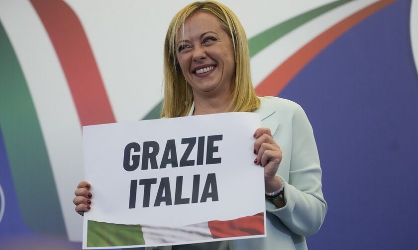 Ιταλία: Νικήτρια η Τζόρτζια Μελόνι – Πάει ολοταχώς για την πρωθυπουργία