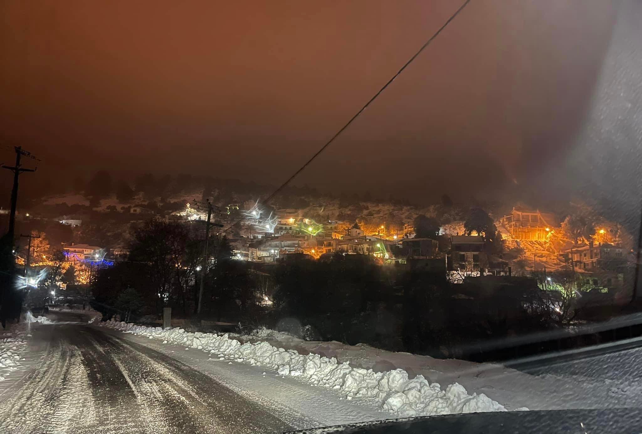 Σάκης Αρναούτογλου: Έρχονται καταιγίδες στη Εύβοια – Πού θα πέσουν τα πρώτα χιόνια
