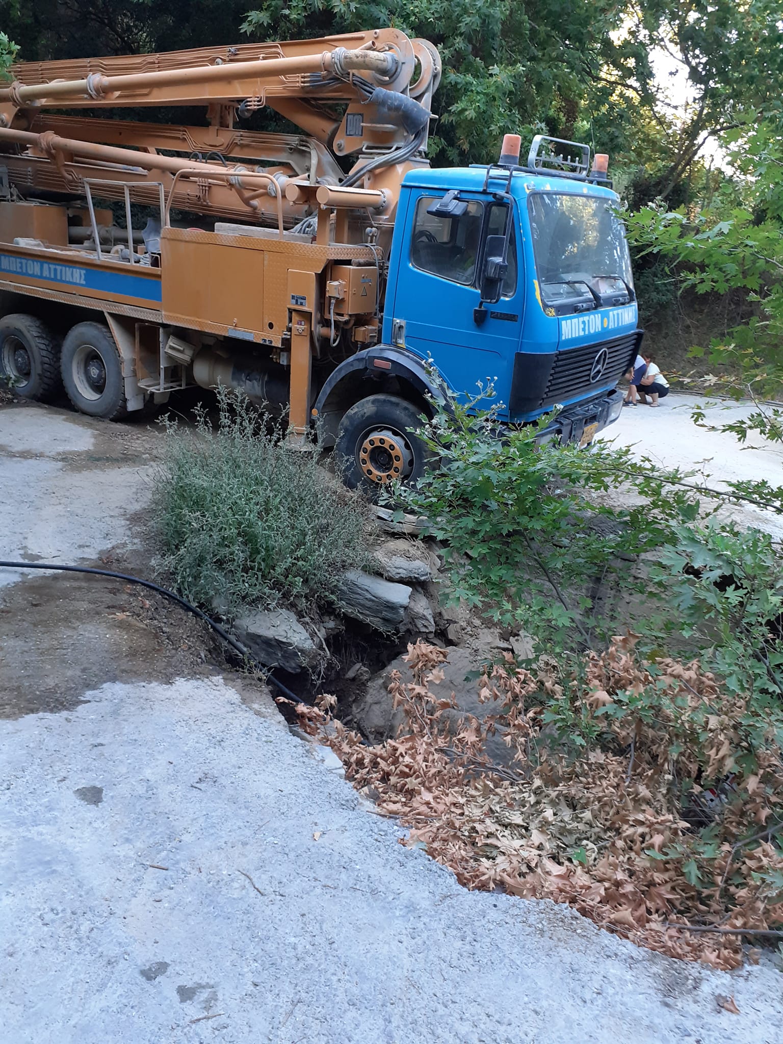 Κάρυστος: Κατ’ επείγουσα ανάγκη για κατασκευή γέφυρας στον οικισμό Ευαγγελισμός της Δ.Ε. Καφηρέως