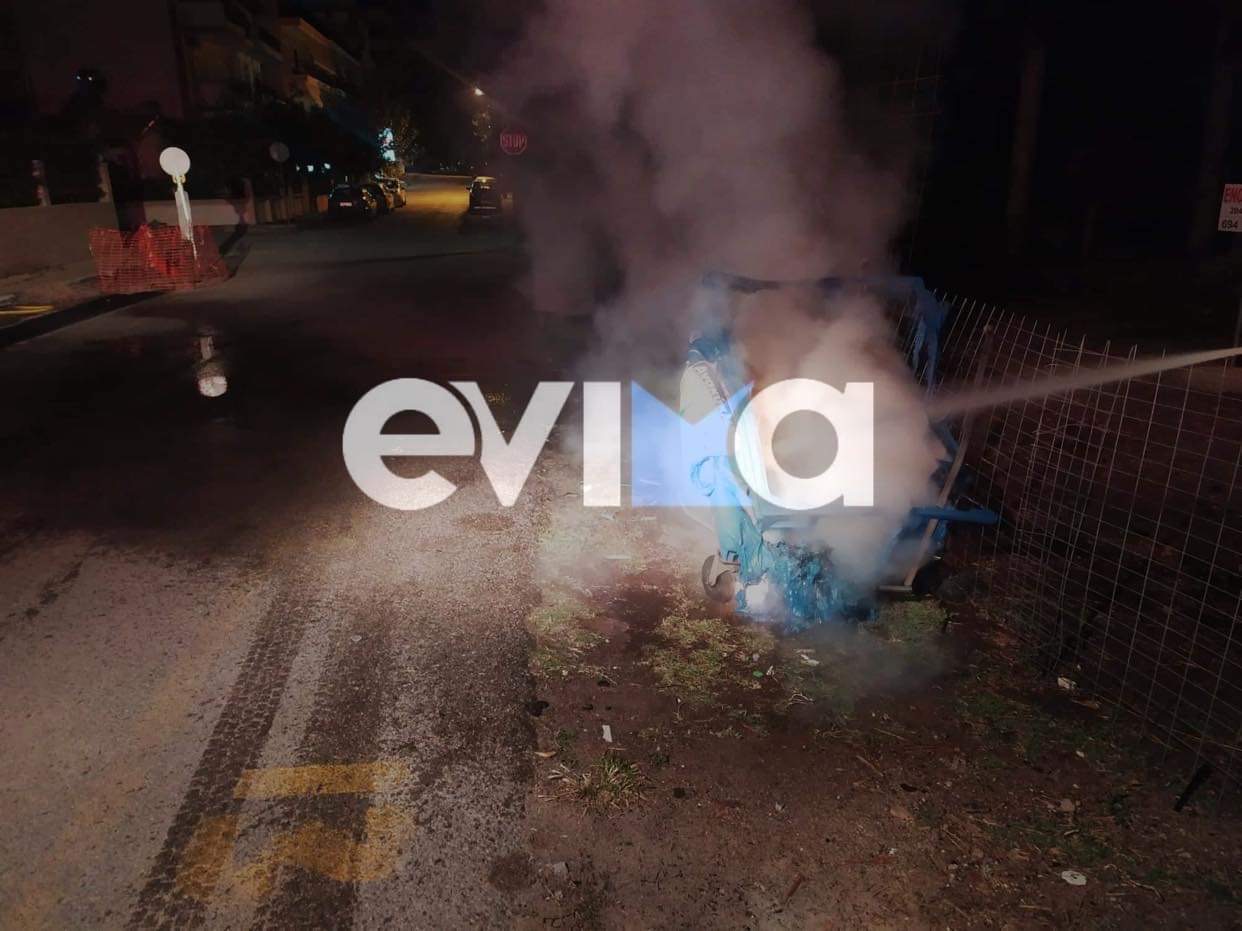 Εύβοια: Αυτοί έβαζαν φωτιές στους κάδους της Χαλκίδας – Η επίσημη ανακοίνωση