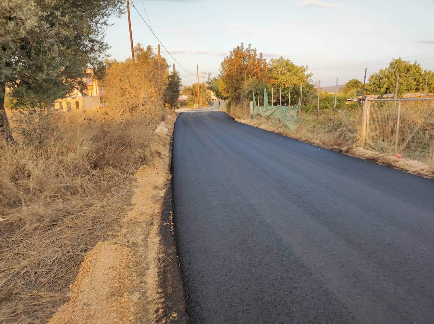 Αλιβέρι: Σε ποια περιοχή του Δήμου έπεσε άσφαλτος