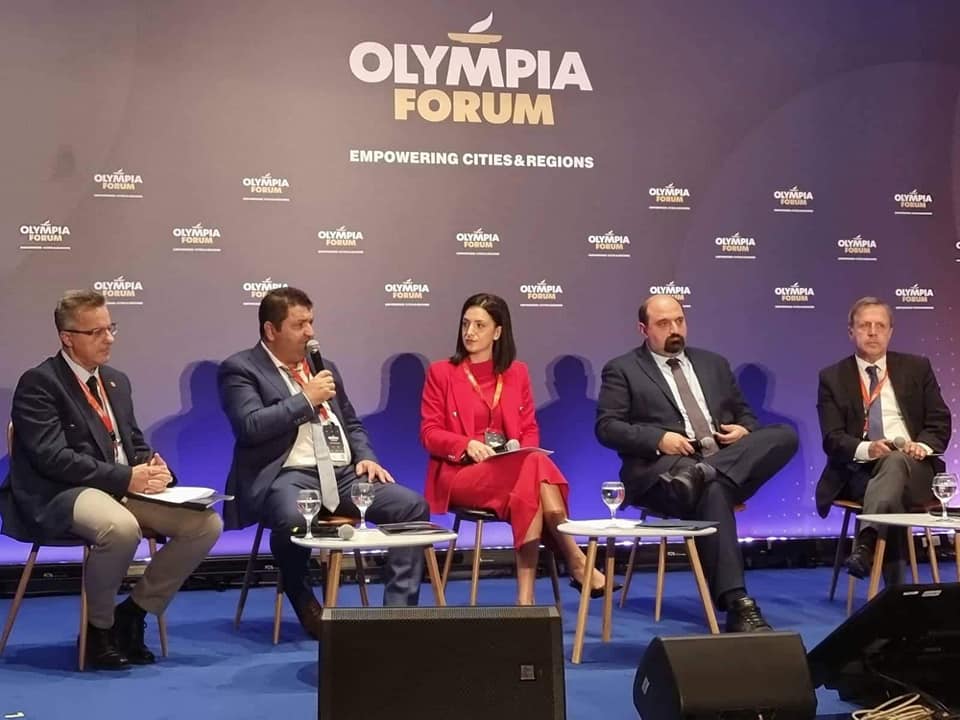 Εύβοια: Στο Olympia Forum ο δήμαρχος Μαντουδίου Γιώργος Τσαπουρνιώτης