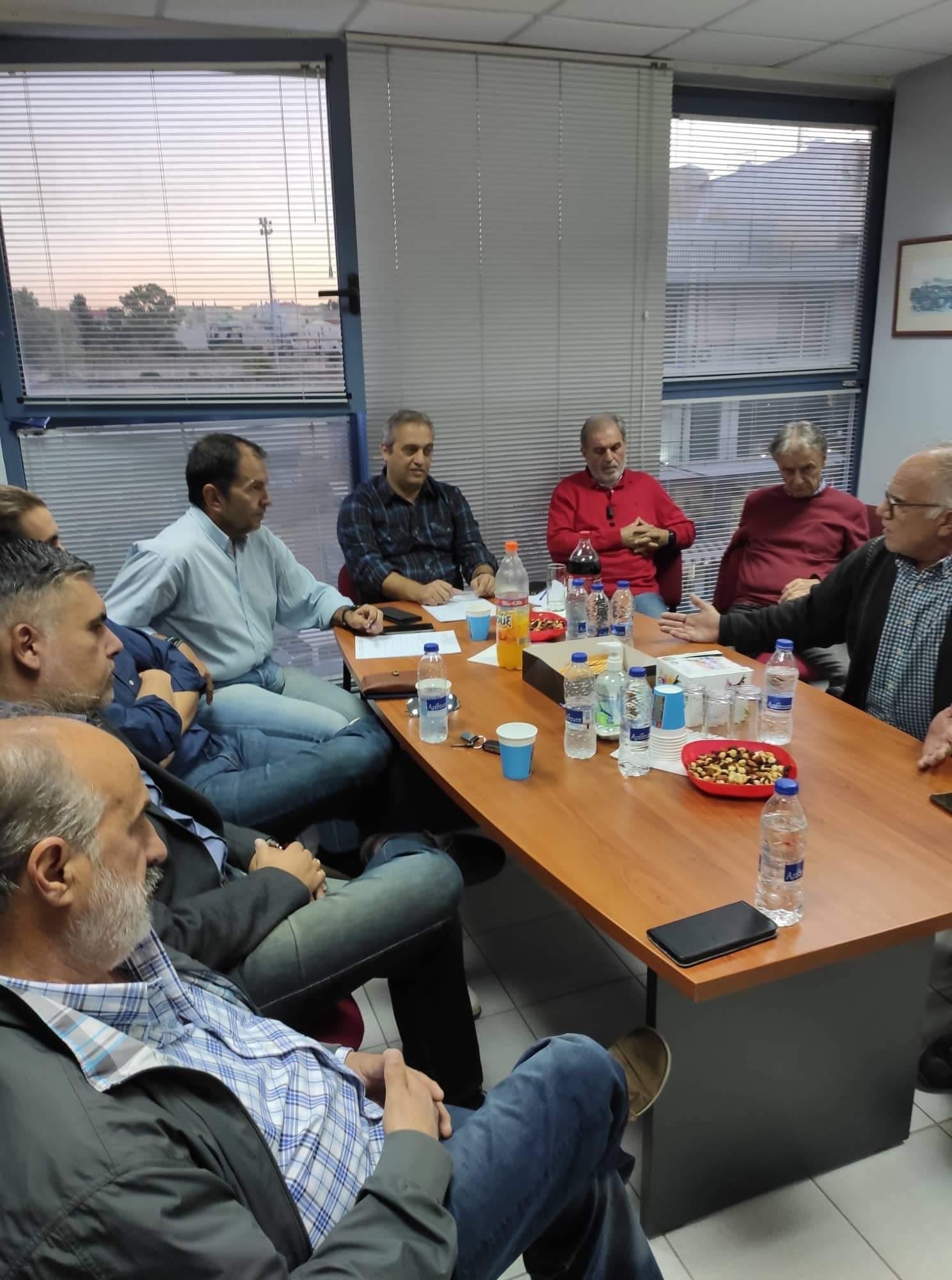 Χαλκίδα: Στη συνεδρίαση του Οικονομικού Επιμελητηρίου ο Κώστας Ρουσσόπουλος