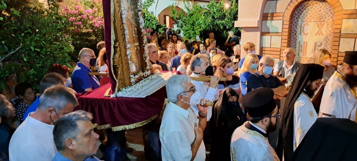 Εύβοια: Πανηγύρισε η Ιερά Μονή Παναγίας Γοργοεπηκόου Ψαχνών
