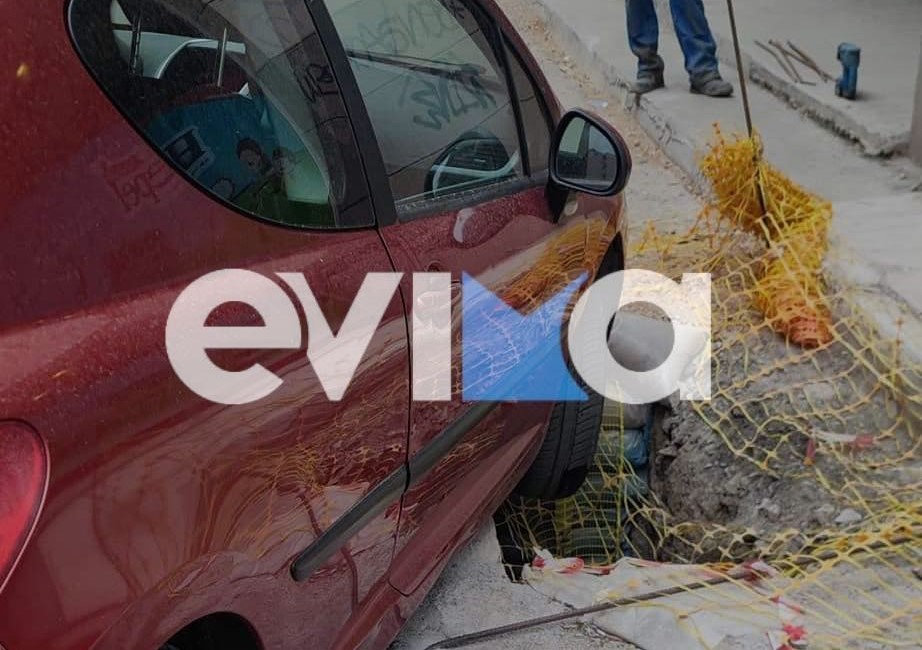 Πολίτες έκρουαν για μέρες «καμπανάκι» για το ανοικτό φρεάτιο όπου έπεσε αμάξι στη Χαλκίδα