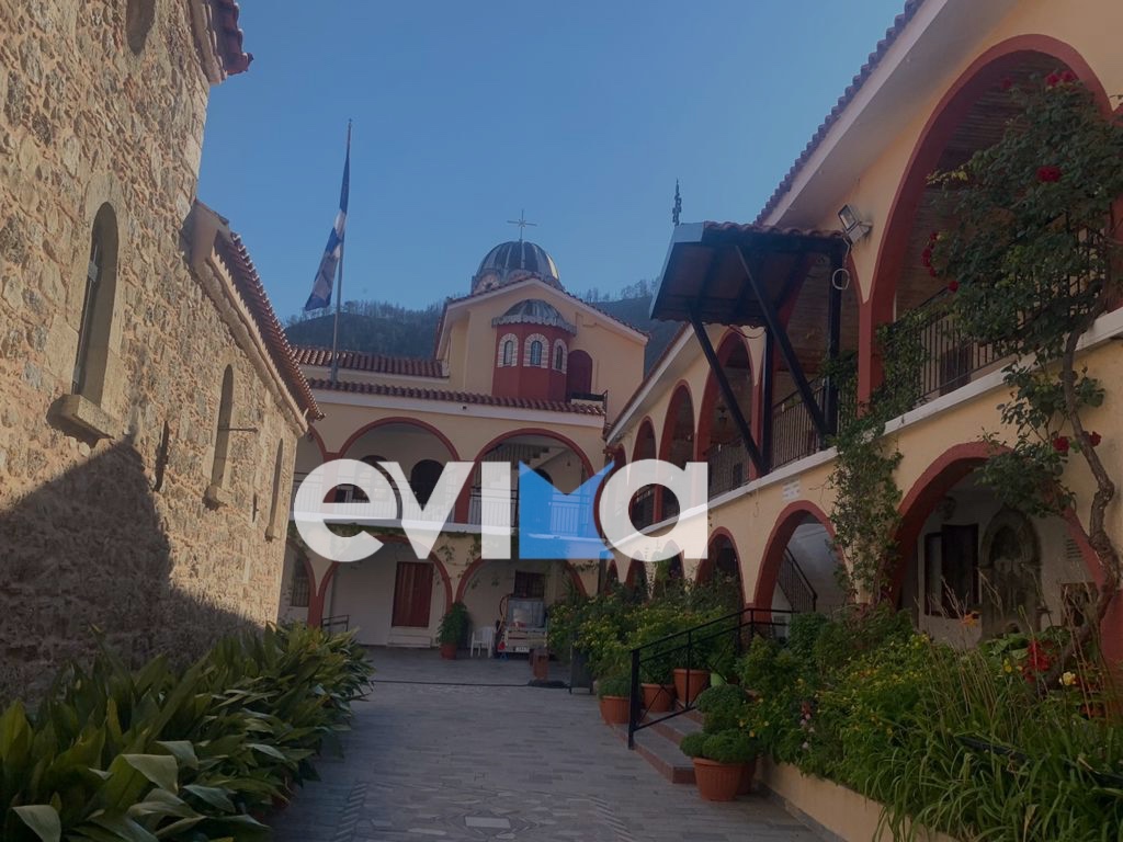 Βόρεια Εύβοια: Έτσι είναι σήμερα η Μονή Οσίου Δαυίδ μετά τις φονικές πυρκαγιές
