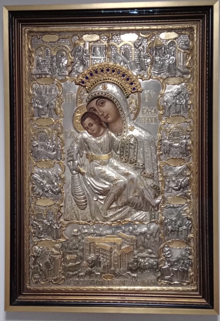 Εύβοια: Στο ναό του Αγίου Δημητρίου στη Χαλκίδα η Παναγία του Κύκκου