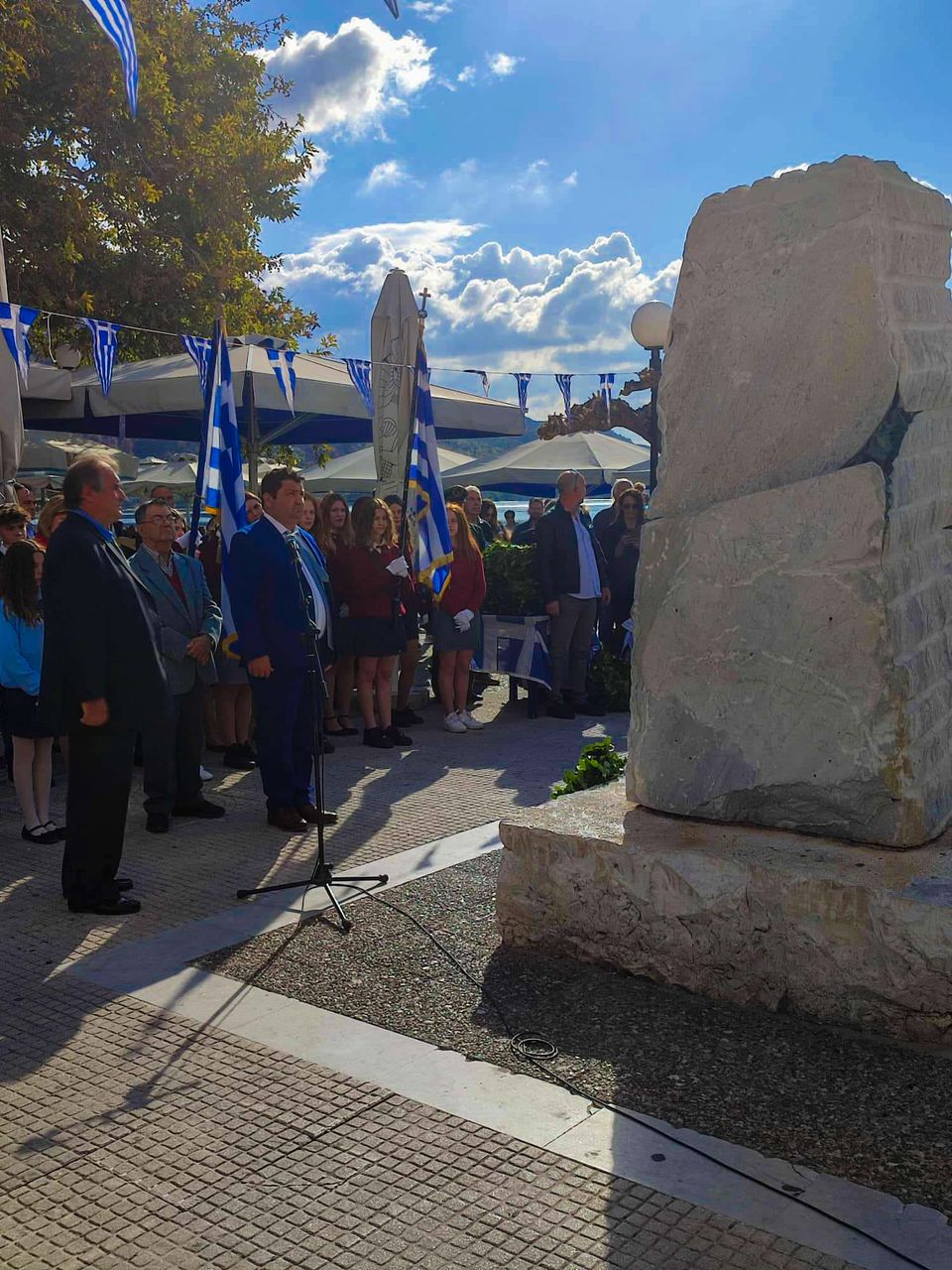 Εύβοια: Το μήνυμα του Γιώργου Τσαπουρνιώτη για την Εθνική Επέτειο της 28ης Οκτωβρίου