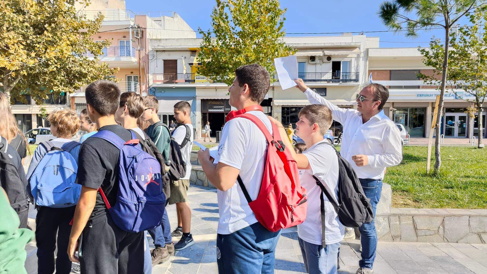 Στον δήμο Ιστιαίας – Αιδηψού μαθητές από το Γυμνάσιο της Σκιάθου