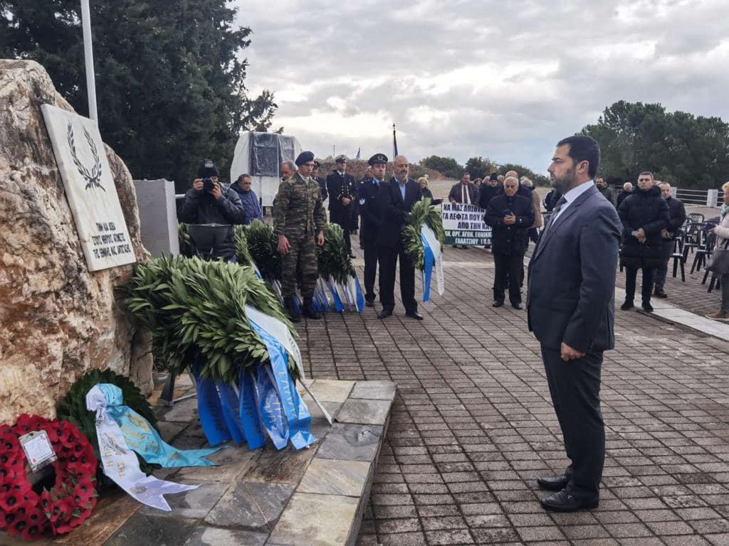 Στον εορτασμό για τα 80 χρόνια από την ανατίναξη της γέφυρας του Γοργοποτάμου ο Φάνης Σπανός