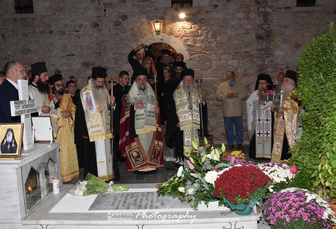 Εύβοια: Με λαμπρότητα εορτάστηκε η μνήμη του Οσίου Δαυίδ στο Μοναστήρι του