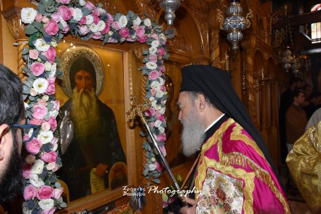 Εύβοια: Πολυαρχιερατική πανήγυρις σε κλίμα κατάνυξης για τον Άγιο Ιάκωβο Τσαλίκη στις Ροβιές