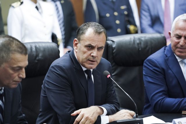 Παναγιωτόπουλος: «Η Ελλάδα θωρακίζεται με οπλικά συστήματα, με αμυντική διπλωματία και με ανθρώπινο δυναμικό»