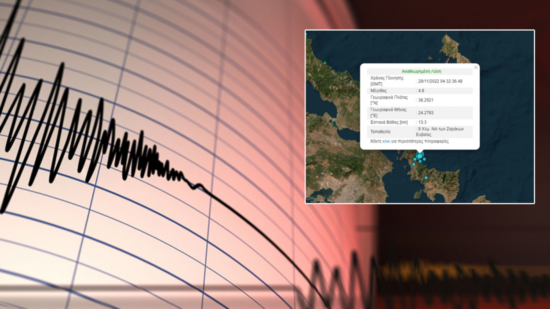 Λέκκας στο evima.gr: «Δεν αποκλείουμε τον σεισμό των 6 Ρίχτερ στη Νότια Εύβοια»