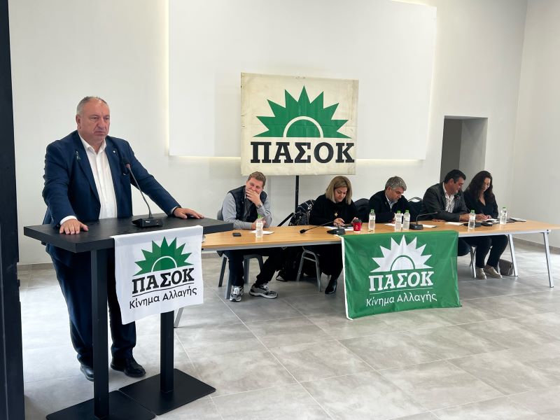Εύβοια: Ο Θανάσης Τάρτης έδωσε «το παρών» στην πολιτική εκδήλωση του ΠΑΣΟΚ στην Αιδηψό