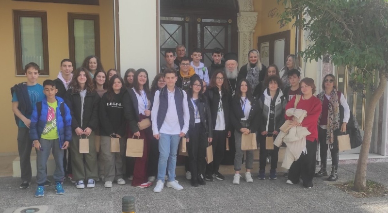 Εύβοια: Συναντήσεις με μαθητές είχε ο Μητροπολίτης Χαλκίδας Χρυσόστομος