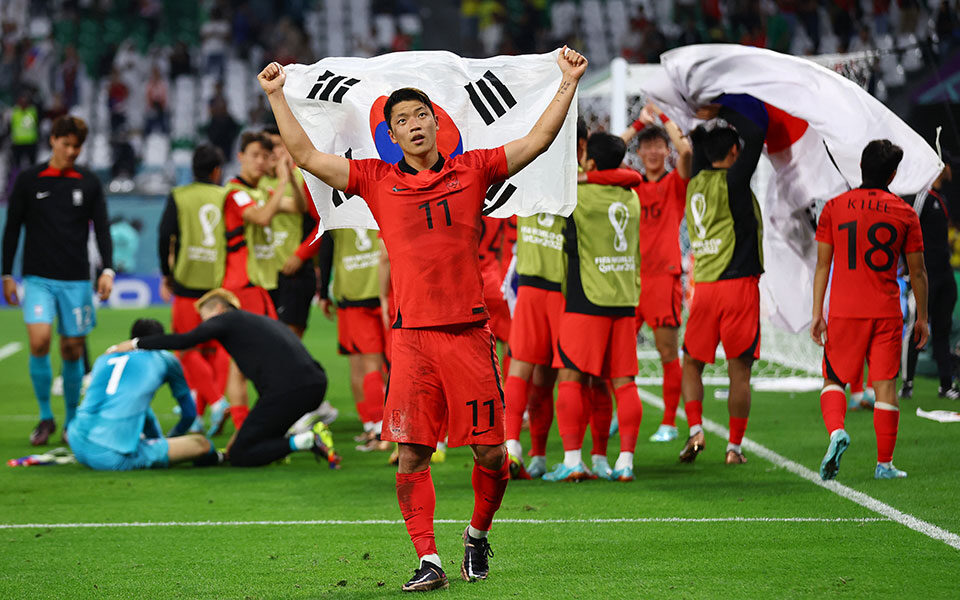 Μουντιάλ 2022: Στους «16» η Ν. Κορέα, αποκλείστηκε η Ουρουγουάη