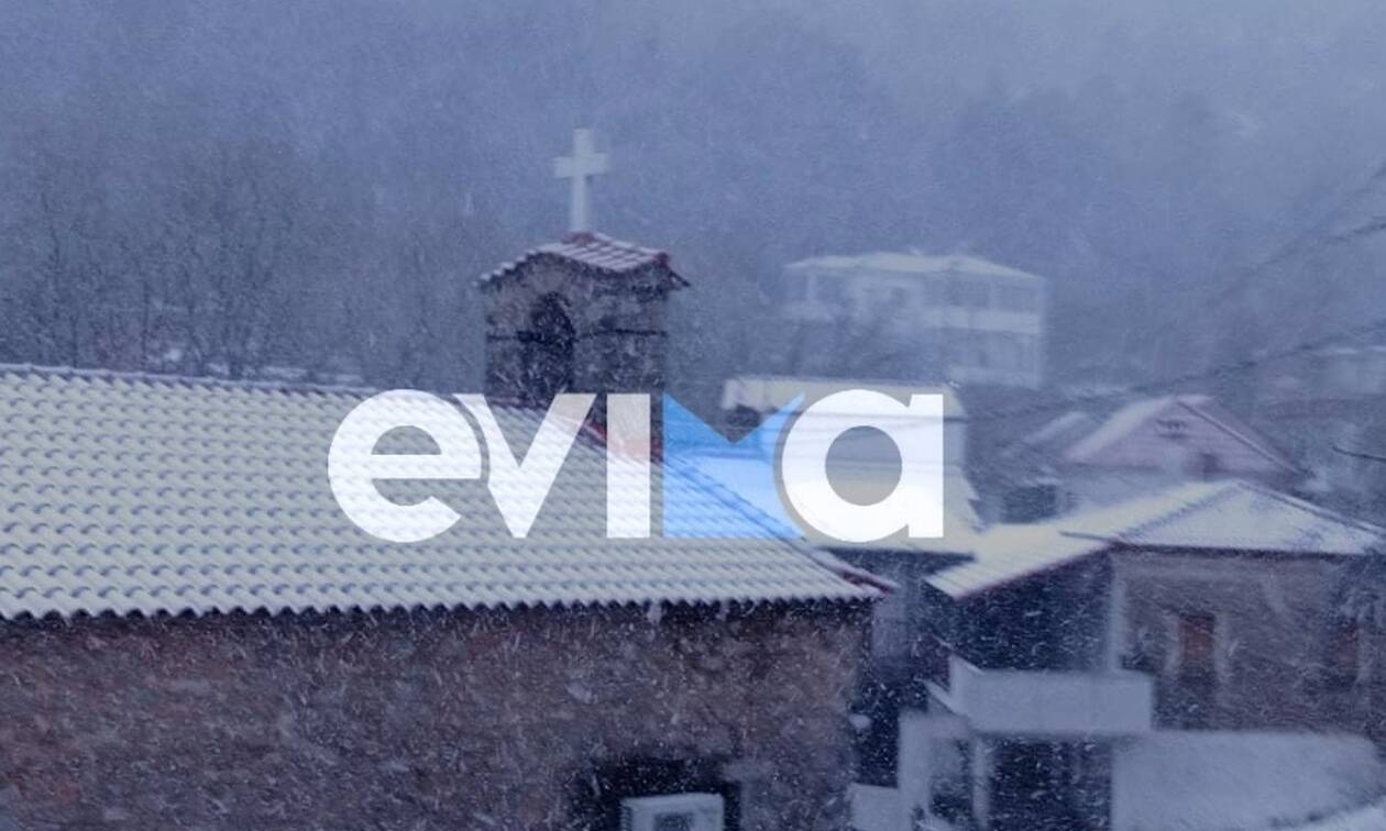 Καιρός: Χαμηλές θερμοκρασίες, βροχές και χιόνια σήμερα στην Εύβοια