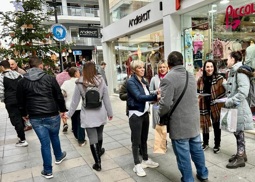 Με την πόλη της Χαλκίδας συνέχισε τις περιοδείες της το Σαββατοκύριακο η Σοφία Νικολάου