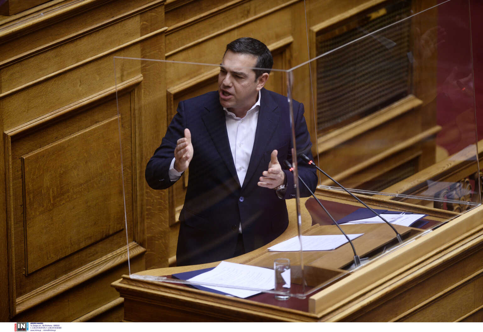 Πρόταση δυσπιστίας κατά της κυβέρνησης Μητσοτάκη υπέβαλλε ο Αλέξης Τσίπρας