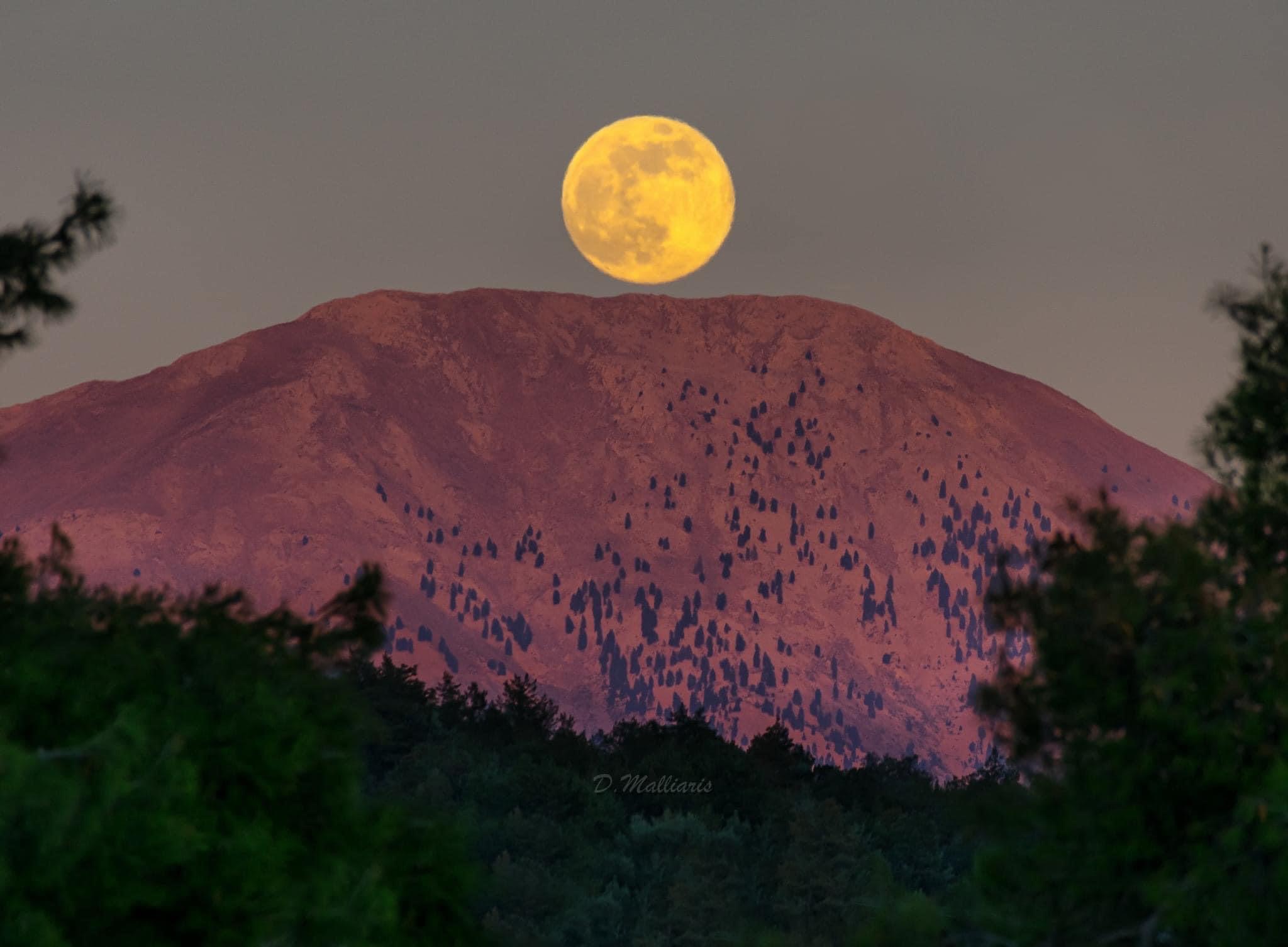 Απόψε το «Φεγγάρι του λύκου» – Η πρώτη πανσέληνος του 2023 στην Εύβοια