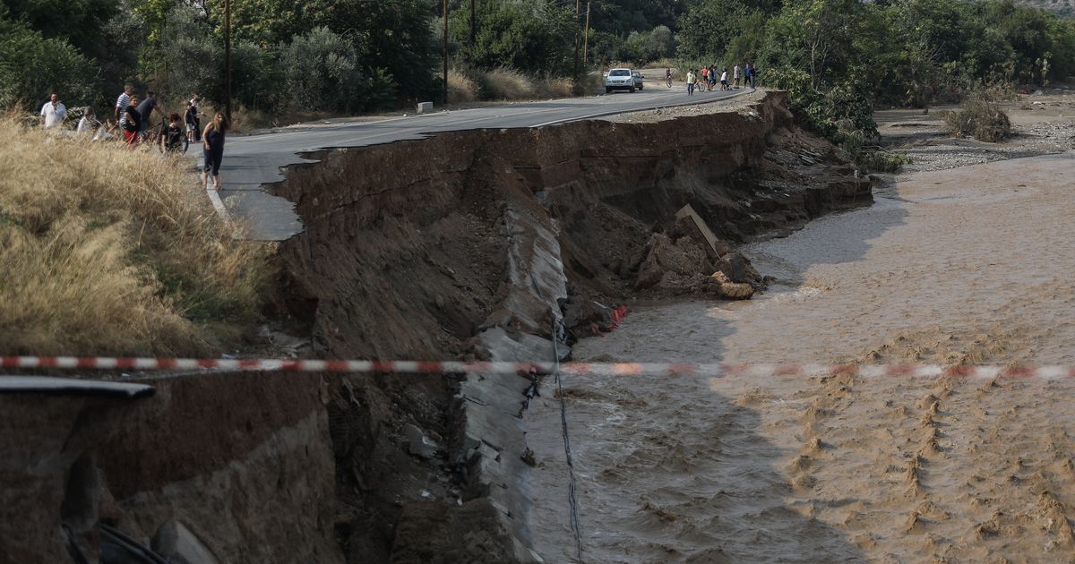 Εύβοια: Ανάστατοι οι κάτοικοι στο Ληλάντιο – «Δεν υπάρχει αντιπλημμυρική θωράκιση στην περιοχή»