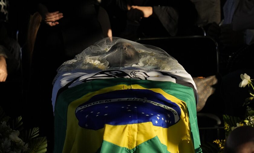 Πελέ: Η Βραζιλία αποχαιρέτησε τον θρύλο του παγκόσμιου ποδοσφαίρου