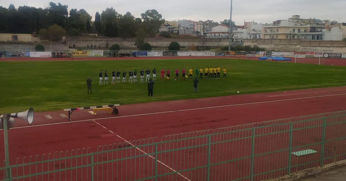 Ο ΑΟ Χαλκίς αναδείχθηκε ισόπαλος 1-1 με το Βύζαντα Μεγάρων