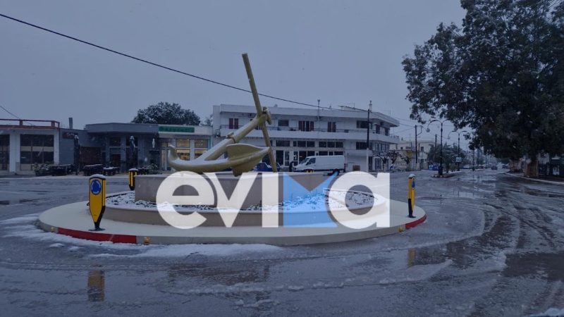 Κακοκαιρία Μπάρμπαρα στην Εύβοια: «Σφοδρό χτύπημα» στην Ερέτρια- Η κατάσταση συνολικά στην περιοχή