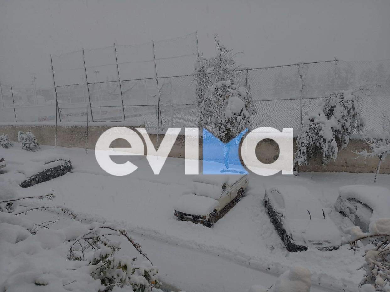 Κακοκαιρία Μπάρμπαρα: Νέο μήνυμα από το 112 τώρα στην Εύβοια – Έρχονται επικίνδυνες χιονοπτώσεις
