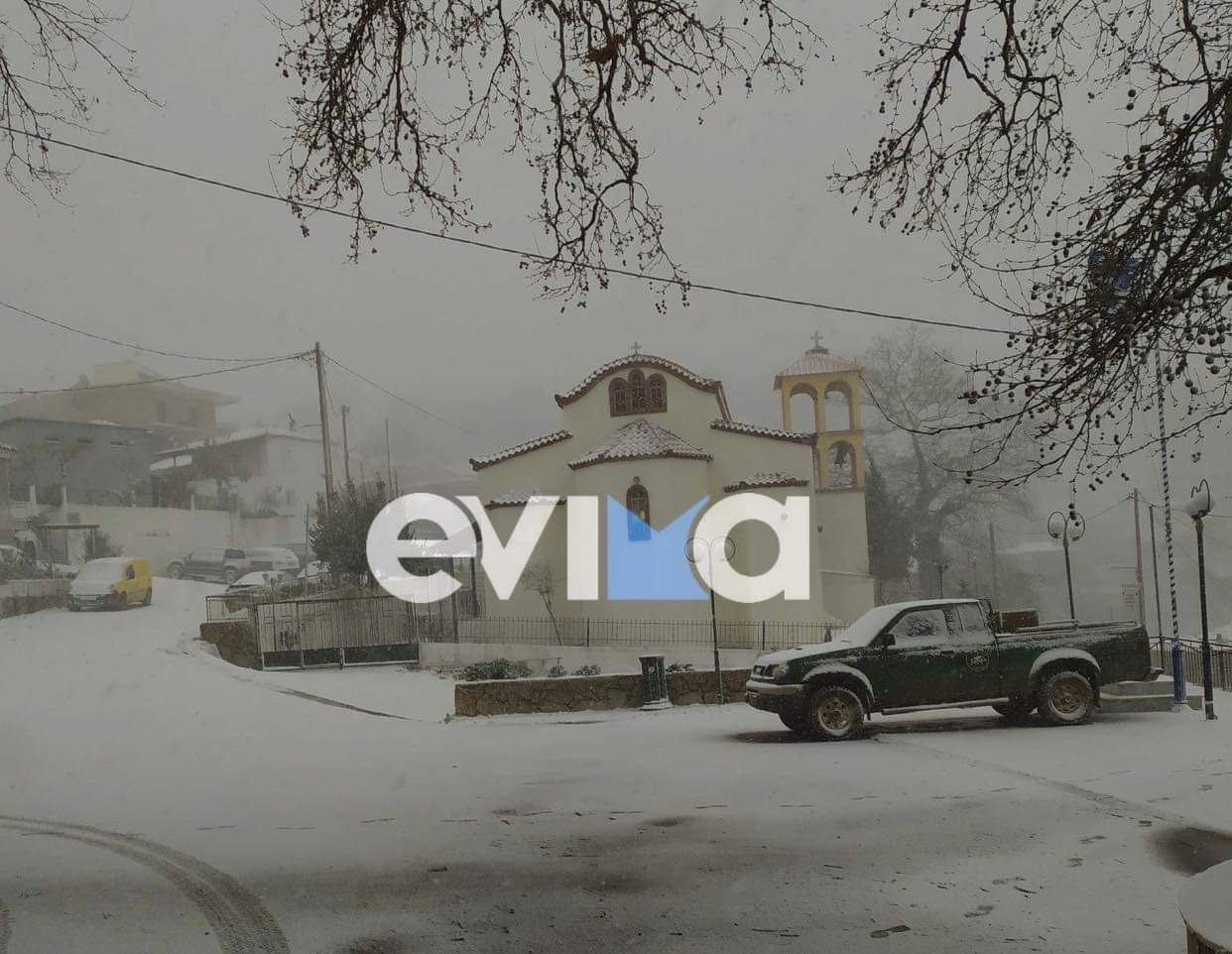 Καιρός: Τρίτο κύμα χιονοπτώσεων σήμερα σε Εύβοια και Σκύρο- Νέο έκτακτο δελτίο καιρού