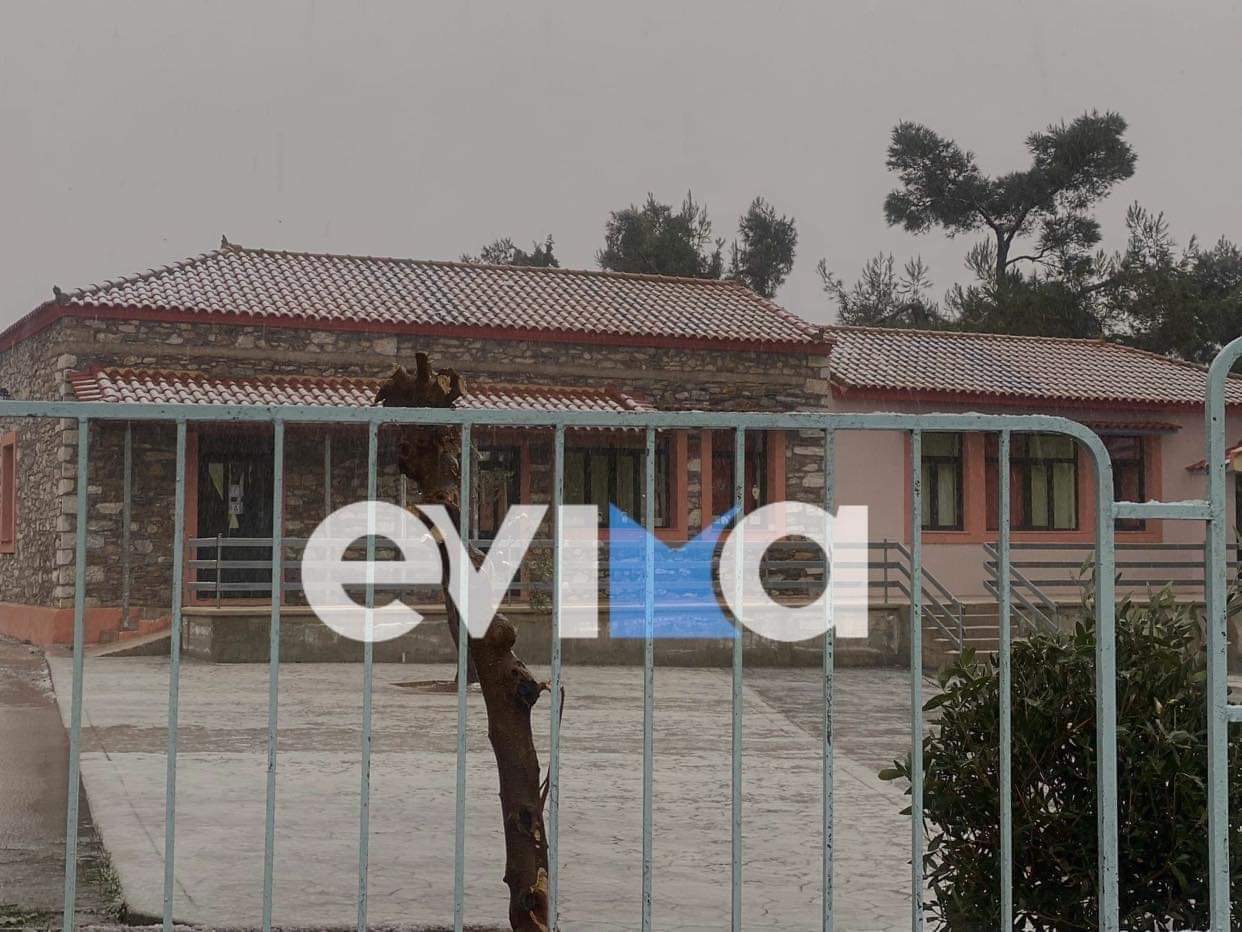 Κακοκαιρία Μπάρμπαρα: Κλειστά όλα τα σχολεία αύριο στο Δήμο Ιστιαίας Αιδηψού