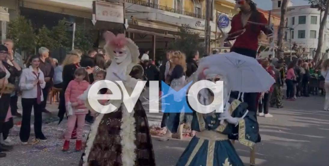 Εύβοια: Το αδιαχώρητο στα Λουτρά Αιδηψού – Οι καρναβαλιστές έδωσαν «ρέστα»