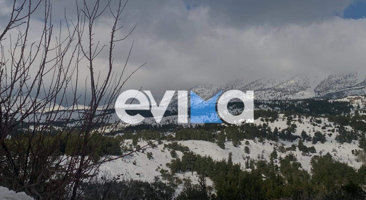Καιρός: Βροχές και χιόνια σήμερα στα ορεινά της Εύβοιας