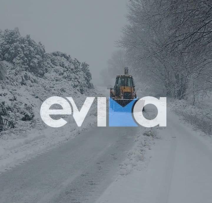 Νέο έκτακτο δελτίο επικίνδυνων καιρικών φαινομένων – Ισχυρές χιονοπτώσεις τις επόμενες ώρες στην Εύβοια