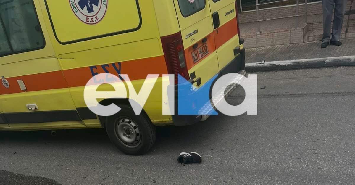 Εύβοια: Τροχαίο στην Χαλκίδα – Τραυματίστηκε οδηγός μηχανής