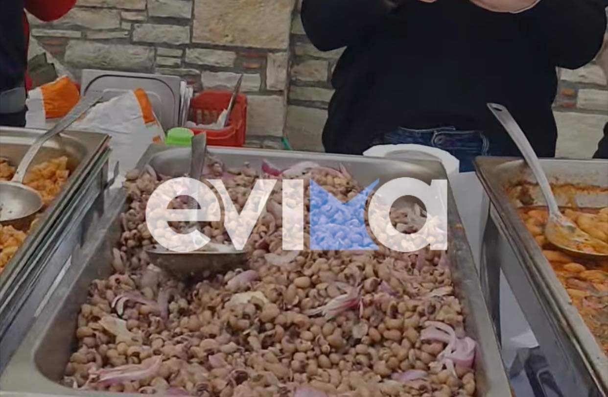 Κούλουμα: Πλούσιο τραπέζι στους κατοίκους του χωριού έκανε πρόεδρος στην Εύβοια