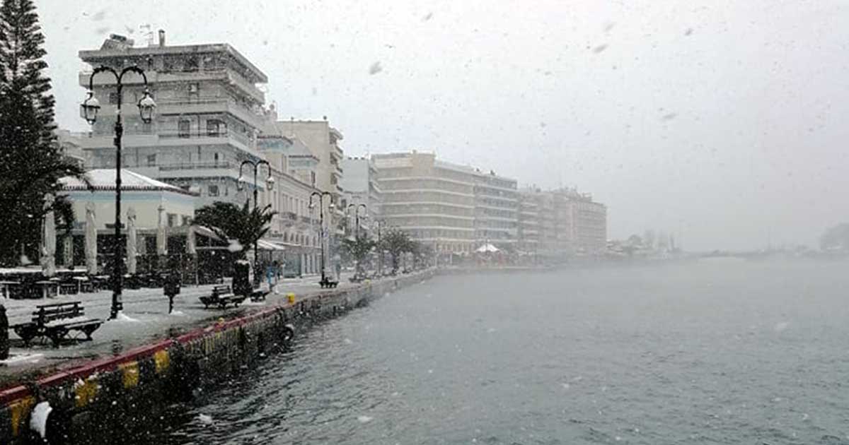 Κακοκαιρία Μπάρμπαρα: Τι ώρα θα ανοίξουν σήμερα τα εμπορικά καταστήματα στην Χαλκίδα