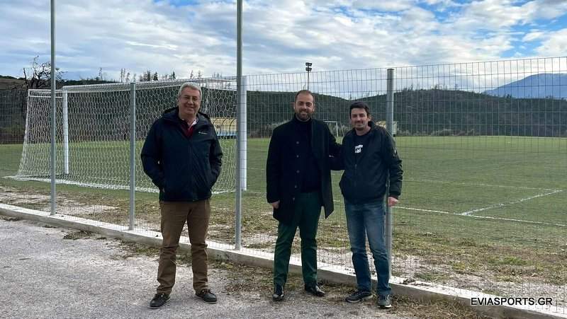 Στο γήπεδο των Κεχριών ο Αλέξανδρος Θεοδώρου – Το «ευχαριστώ» της ομάδας στον υποψήφιο βουλευτή