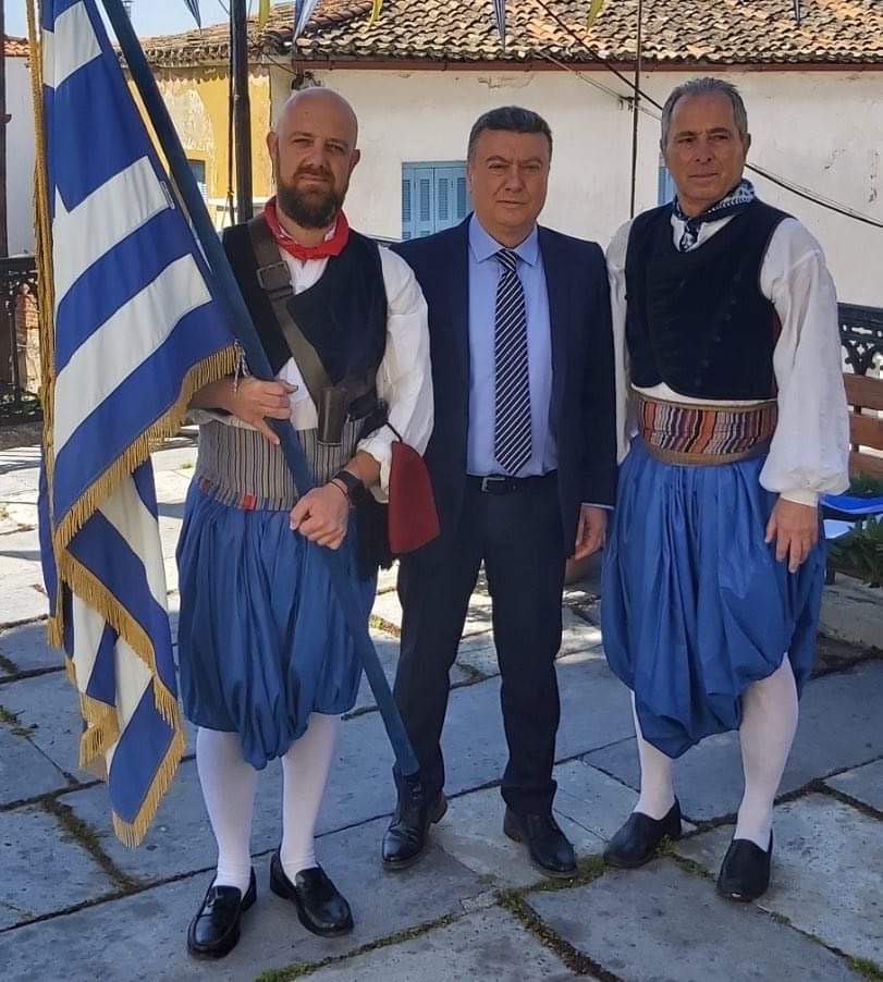 Εύβοια – 25η Μαρτίου: Την Ελληνική Λύση εκπροσώπησε στη Λίμνη, ο Γιάννης Κατσιαμάκας