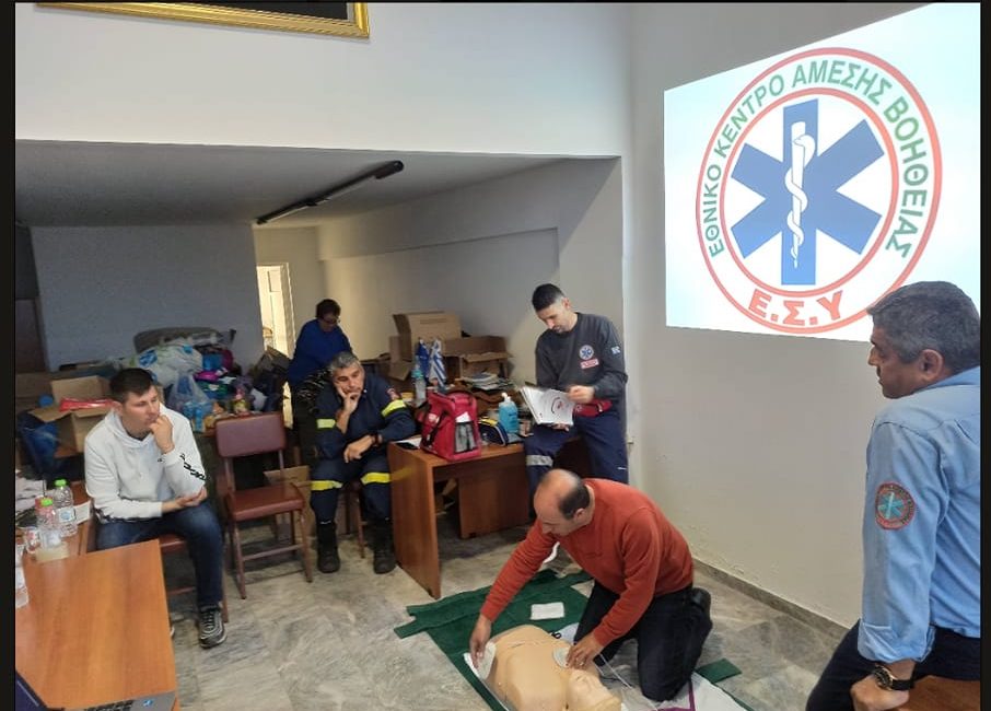 Εύβοια: Σεμινάρια πρώτων βοηθειών σήμερα από κλιμάκιο του ΕΚΑΒ στην Κάρυστο