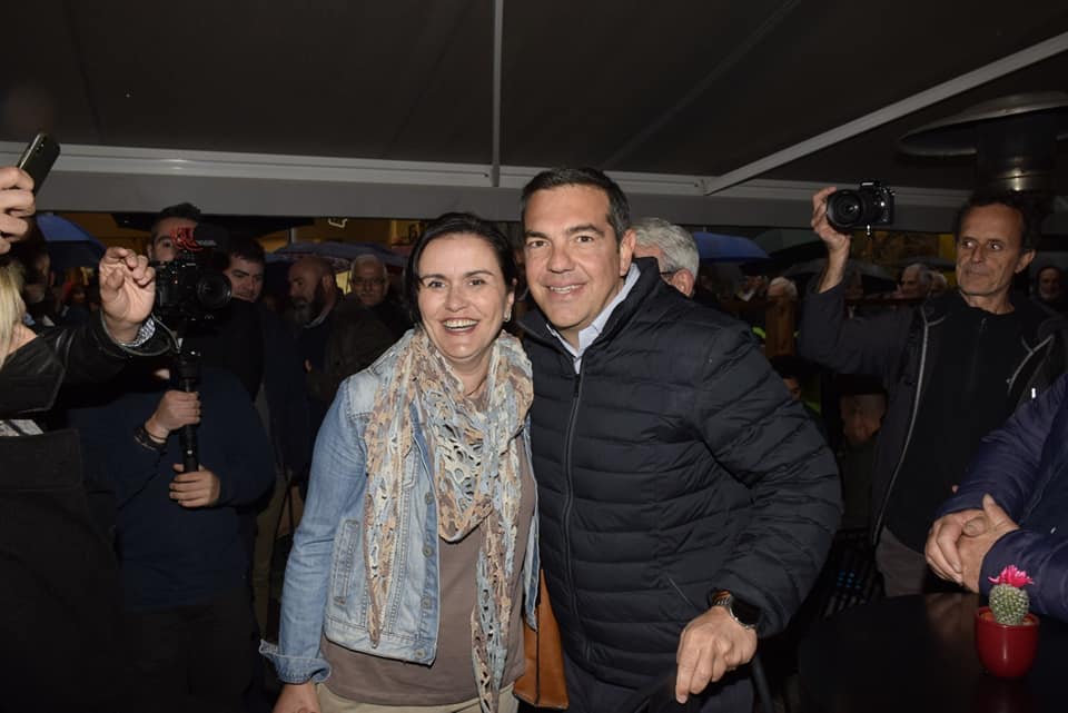 Εκλογές 2023: Με τον Αλέξη Τσίπρα η υπ. βουλευτής Εύβοιας, Βάνα Φρυγανιώτη