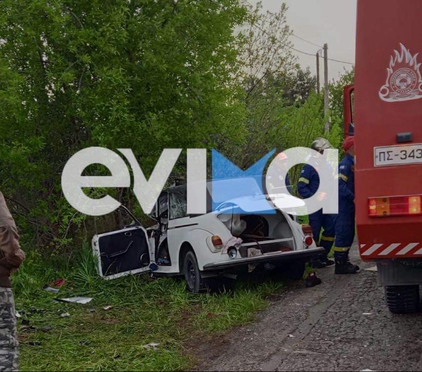 Εύβοια: Σφοδρό τροχαίο στην Αμάρυνθο – Στο νοσοκομείο δύο τραυματίες
