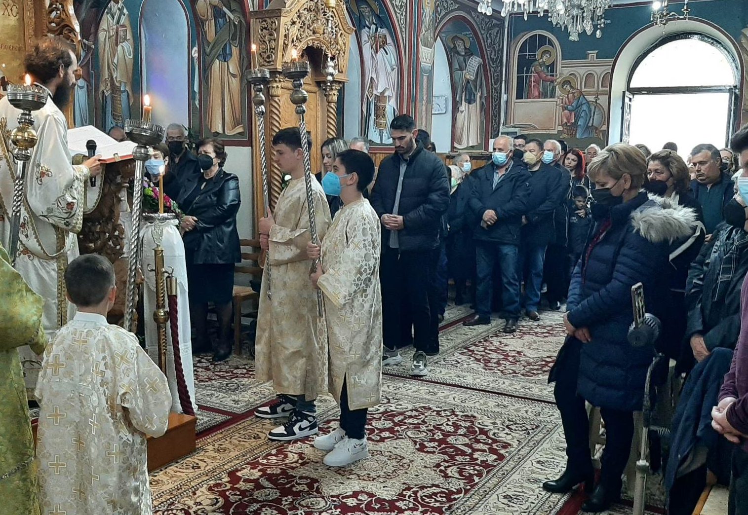 Εύβοια: Έτσι εορτάστηκε η Ε’ Κυριακή των Νηστειών στον Άγιο Ιωάννη Αλιβερίου (pics&vid)