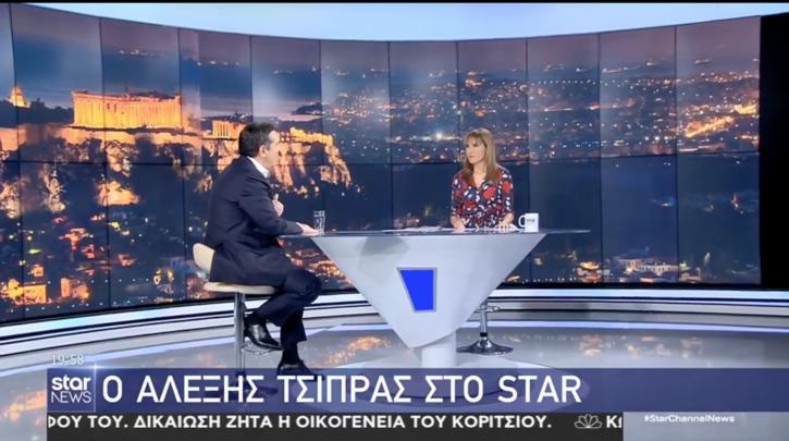Αλέξης Τσίπρας στο STAR: Λέω όχι σε «κυβέρνηση ηττημένων»