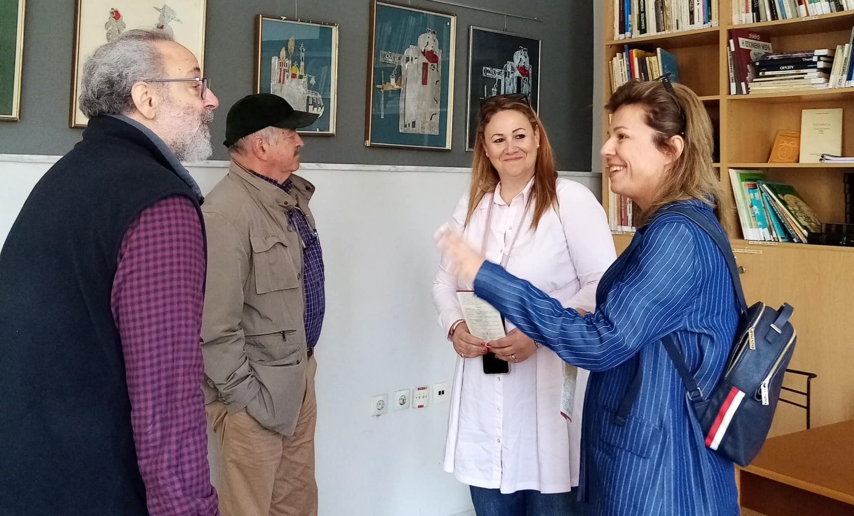 Εύβοια: Στο Μουσείο Γιάννη Σκαρίμπα – Τι δεσμεύτηκε η υπ. δήμαρχος Χαλκιδέων