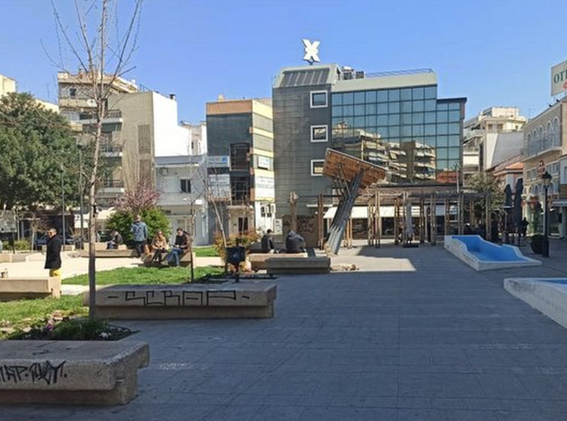 Νέα πλατεία κατασκευάζεται στη Χαλκίδα